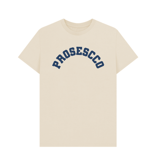 Oat Prosecco varsity t-shirt unisex