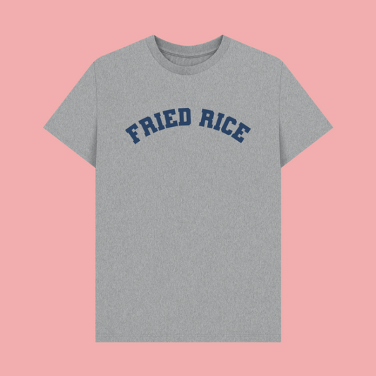 Athletic Grey Fried Rice Varsity T-shirt