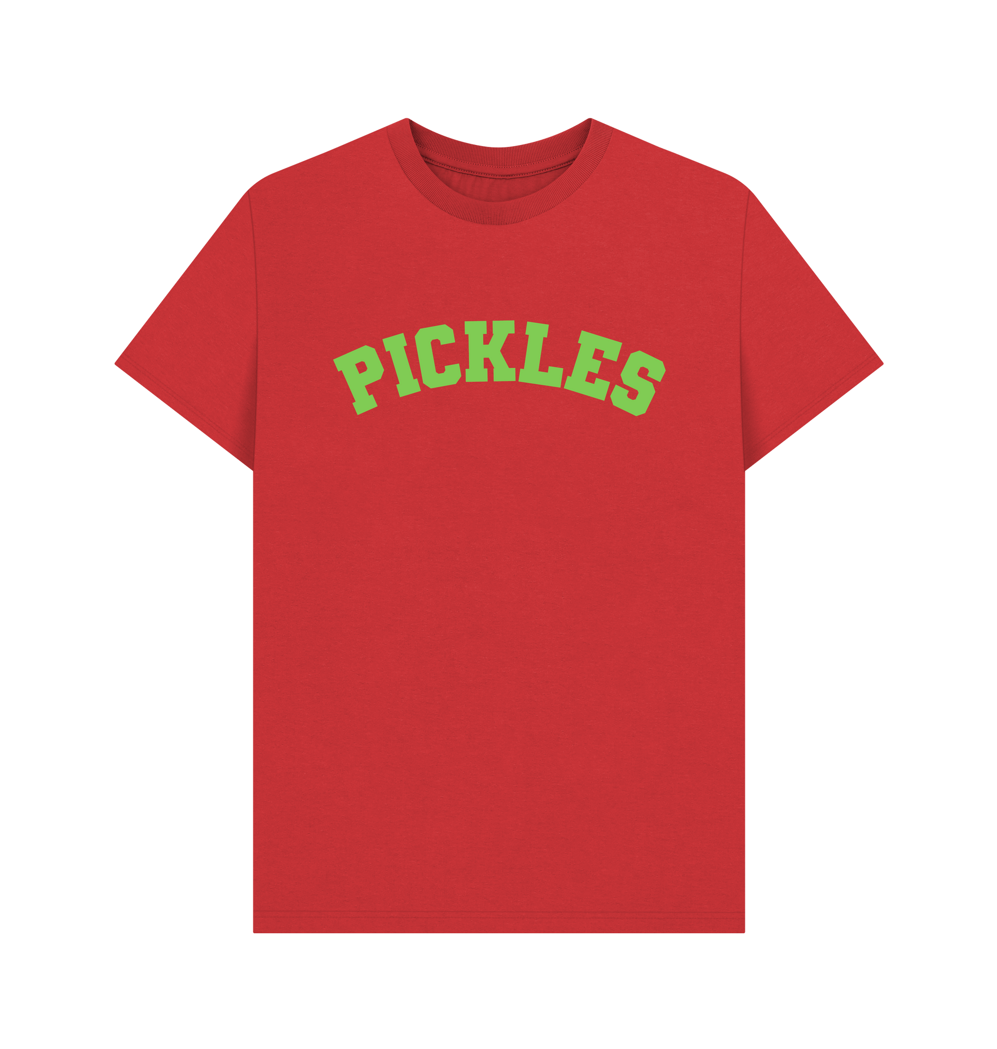 Red Printed T-shirt Front