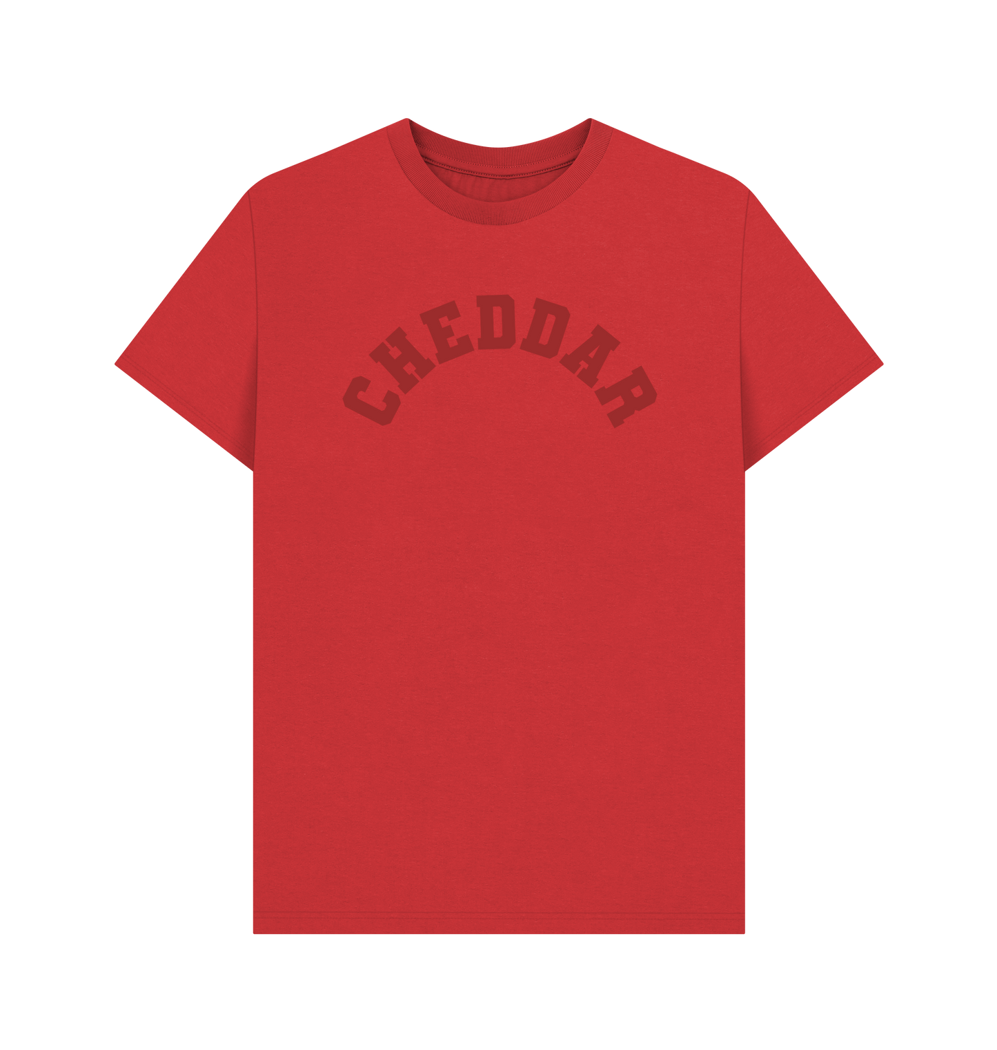 Red Printed T-shirt Front