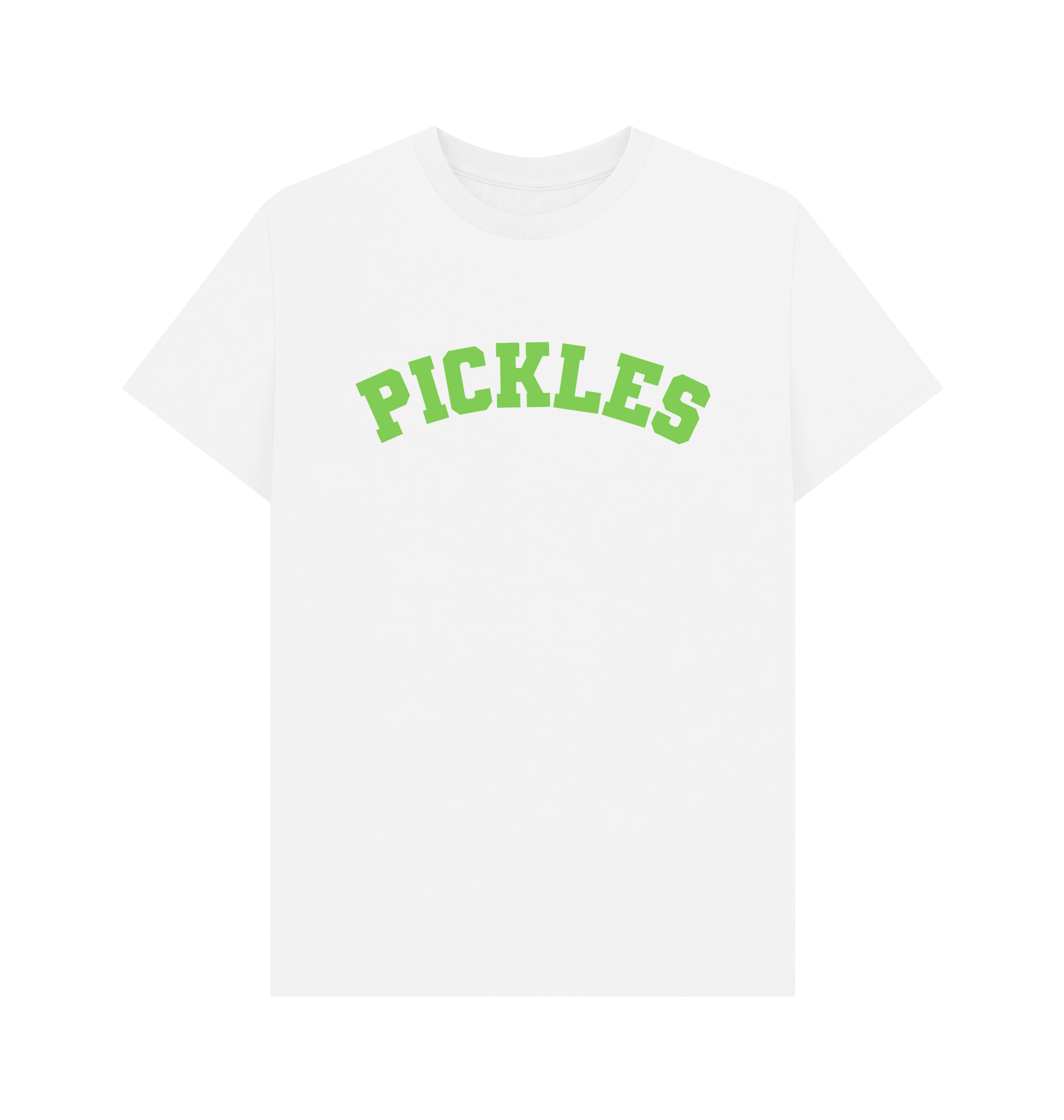 White Printed T-shirt Front