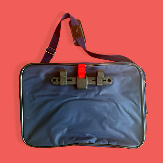 Upcycled vintage American Tourister Bike Pannier messenger bag