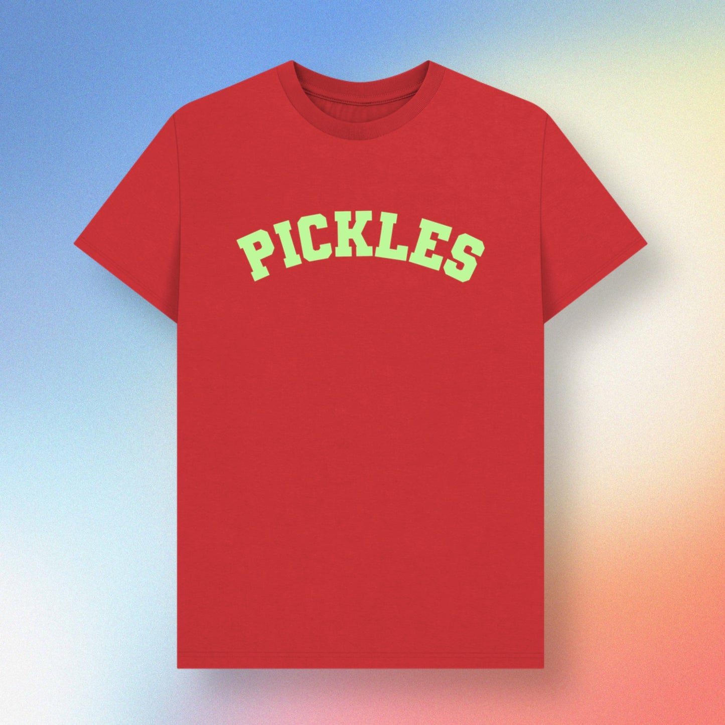 Pickles varsity t-shirt clowncore collection