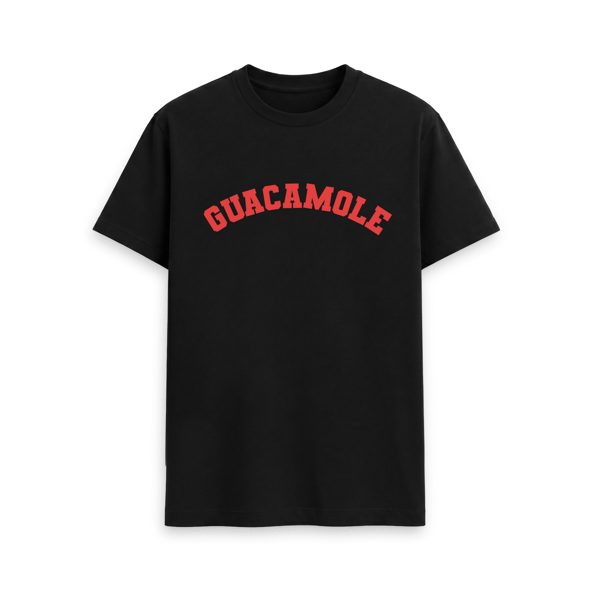 Black Printed T-shirt Front