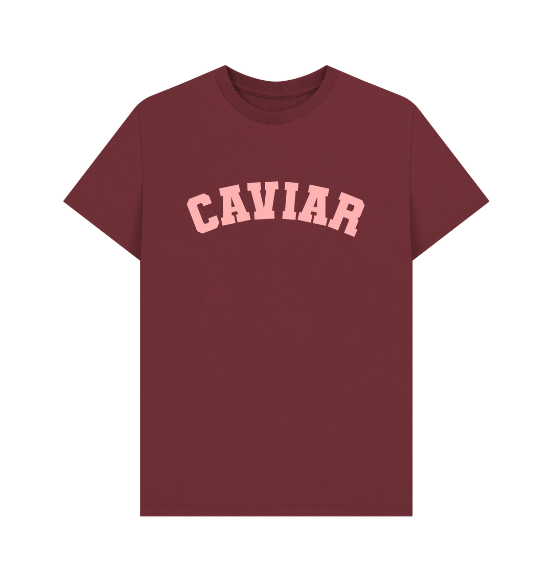 Red Wine Caviar Varsity T-shirt