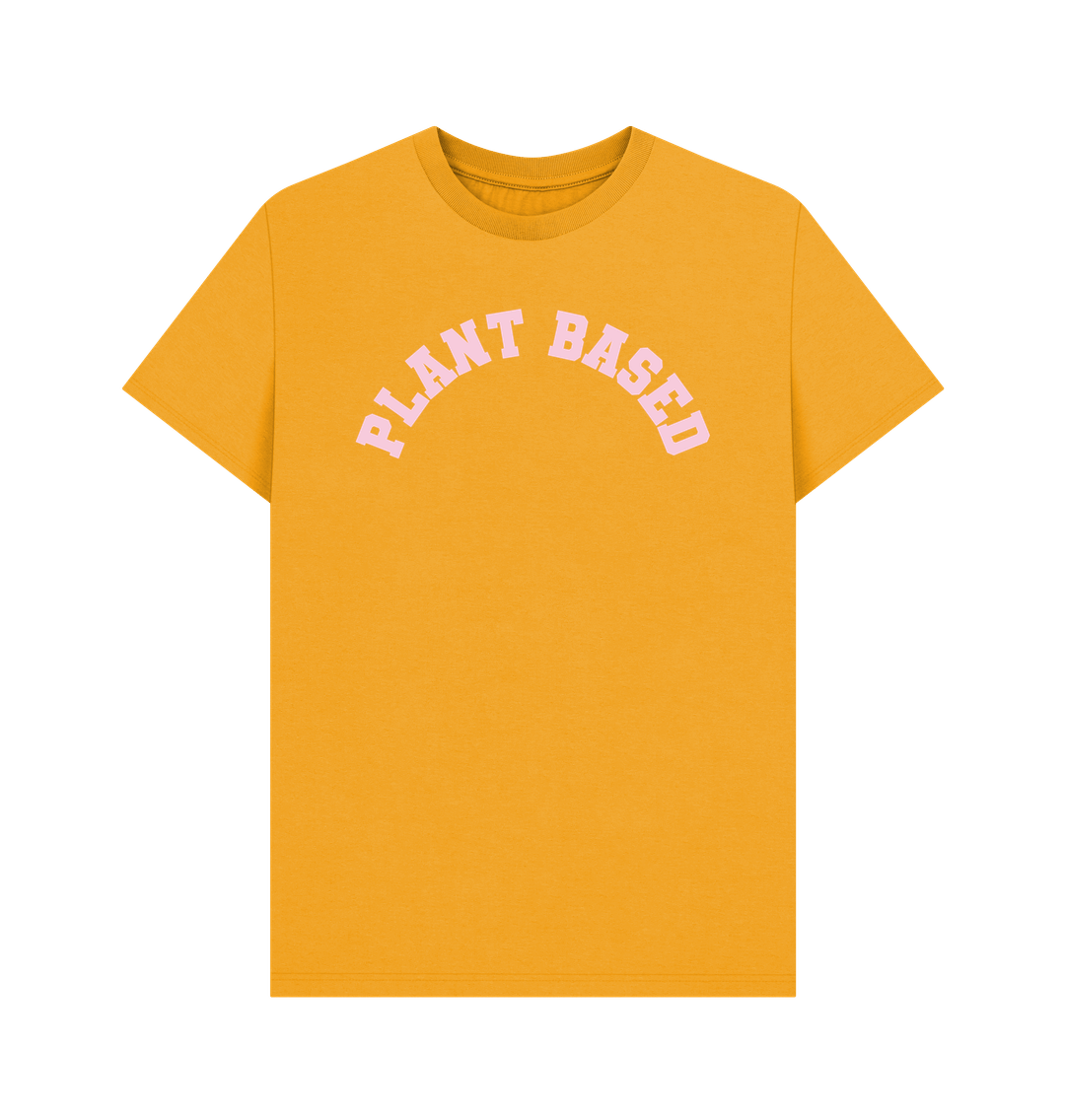 Mustard Plant based unisex organic cotton t-shirt