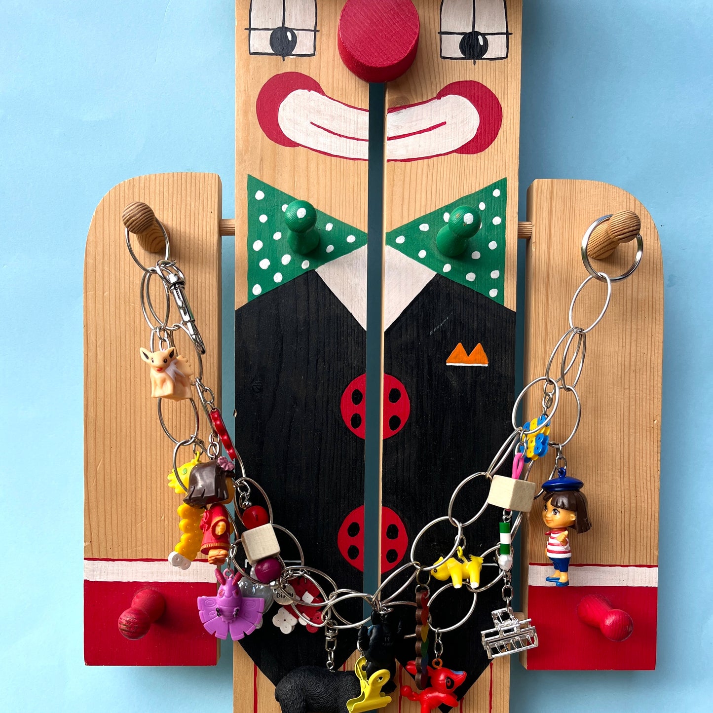 Clowncore vintage clown display unit