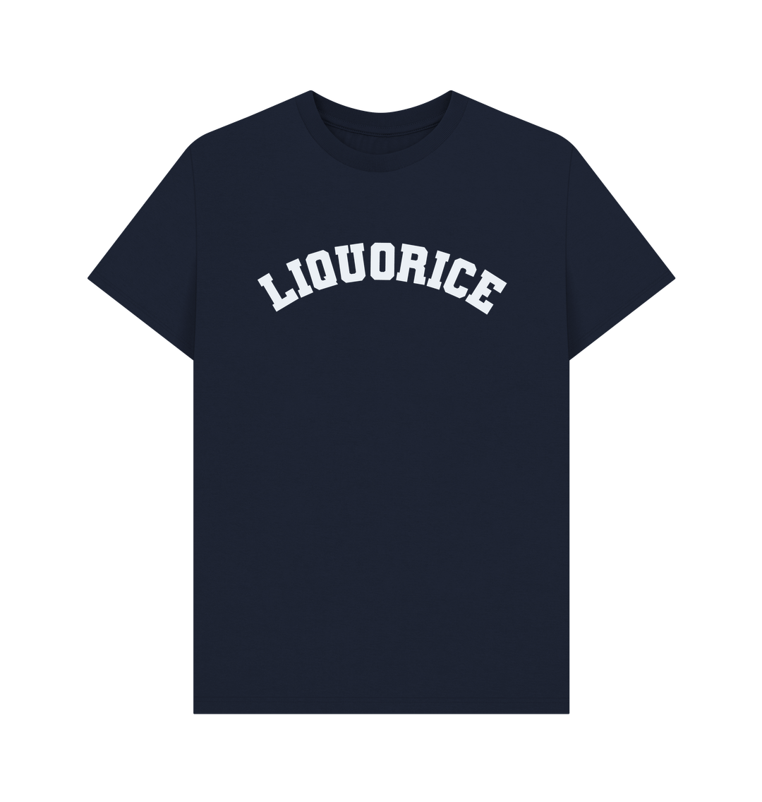 Navy Blue Liquorice Varsity T-shirt