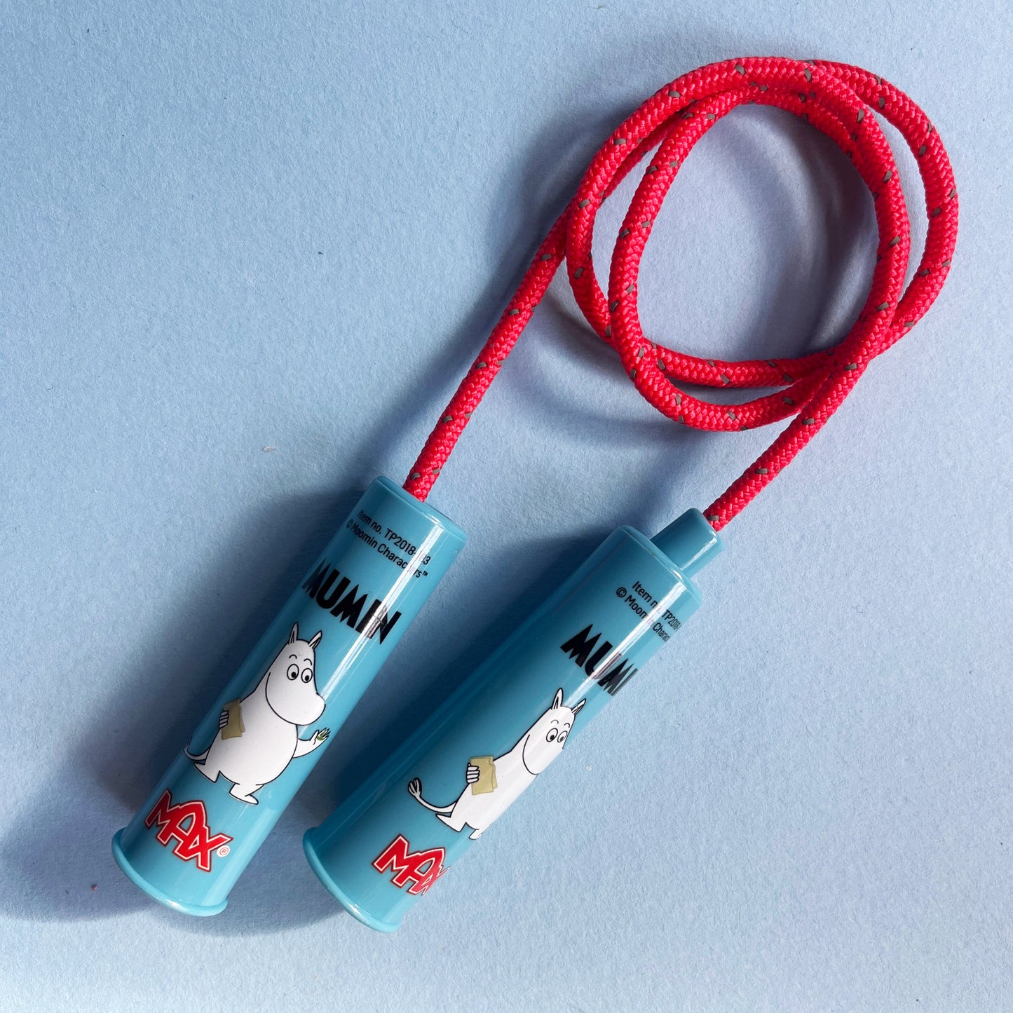 Vintage Moomin skipping rope wrap around handbag charm