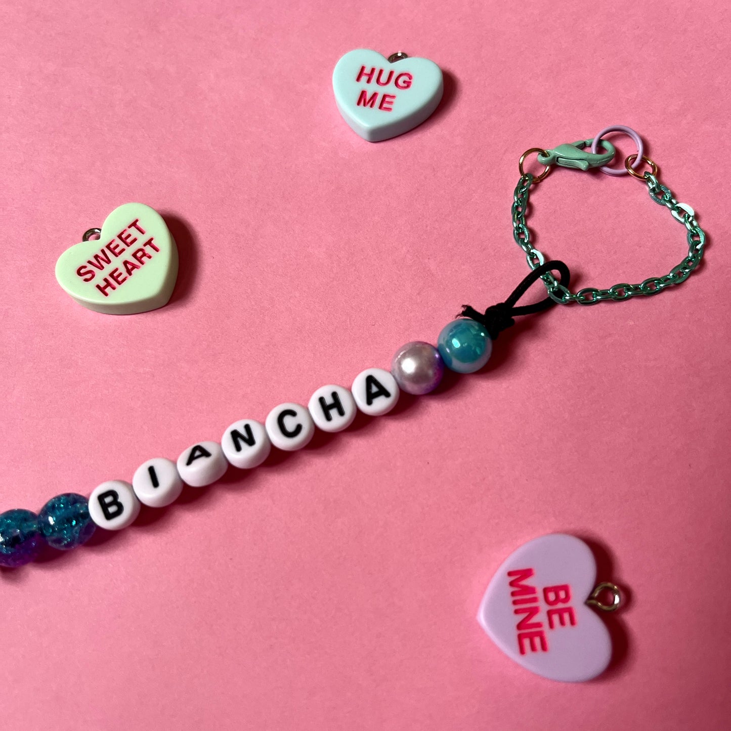 Personalised cup charm