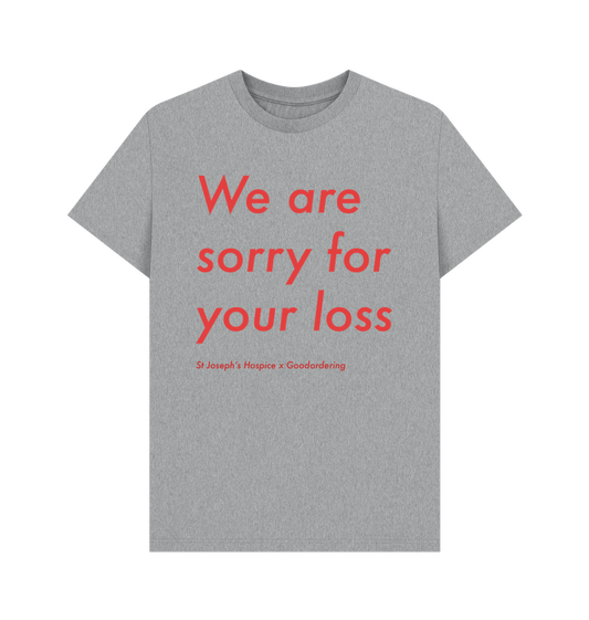 Athletic Grey St Joseph's Hospice Collaboration T-shirt Loss