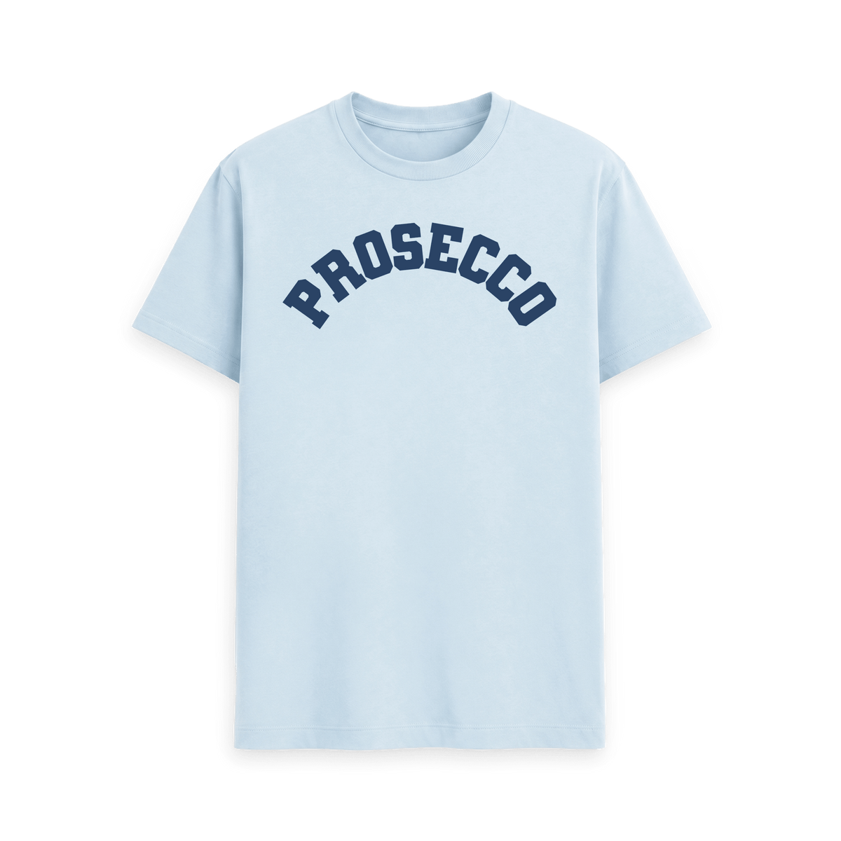 Sky Blue Printed T-shirt Front