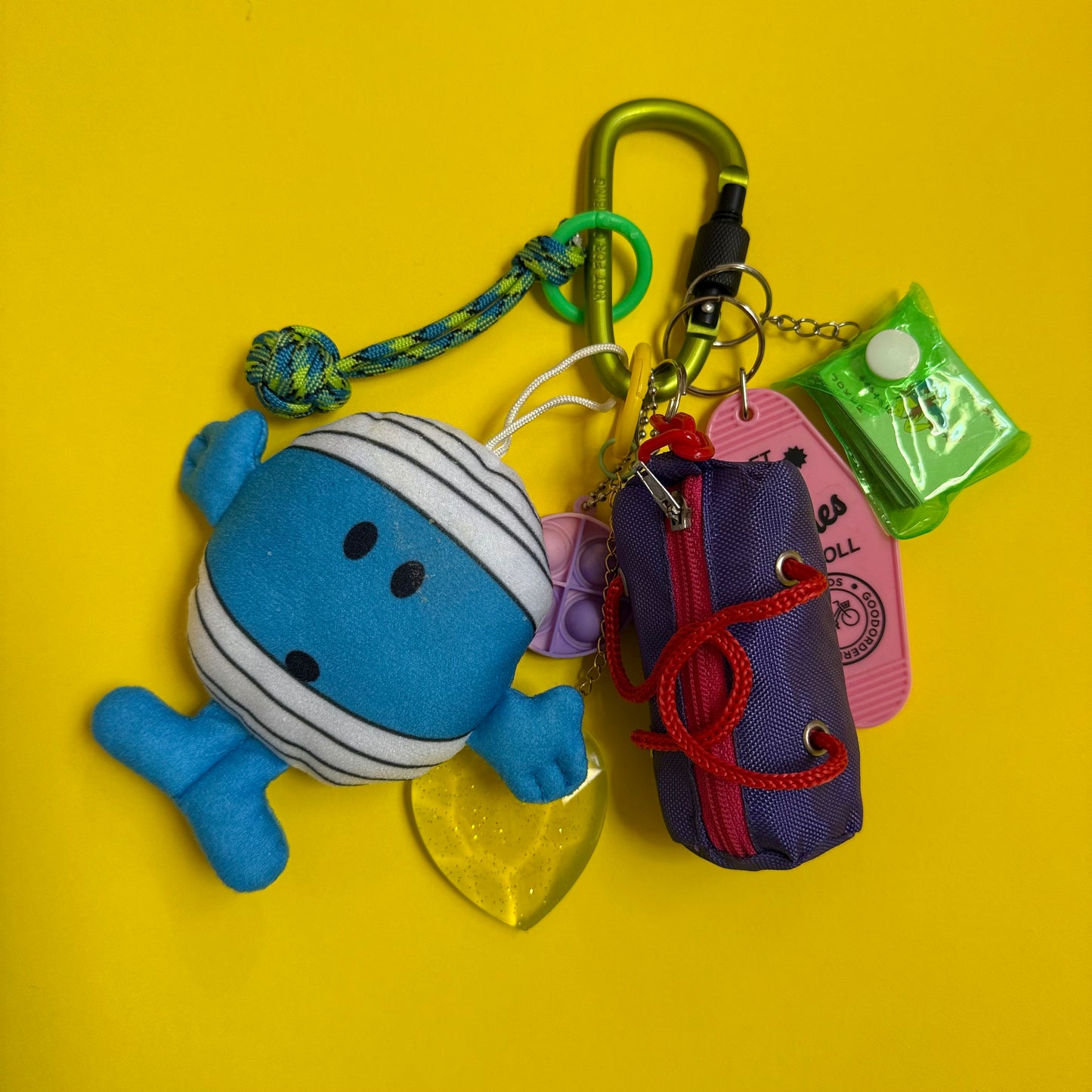 Bag charm and keyring Mr Bump