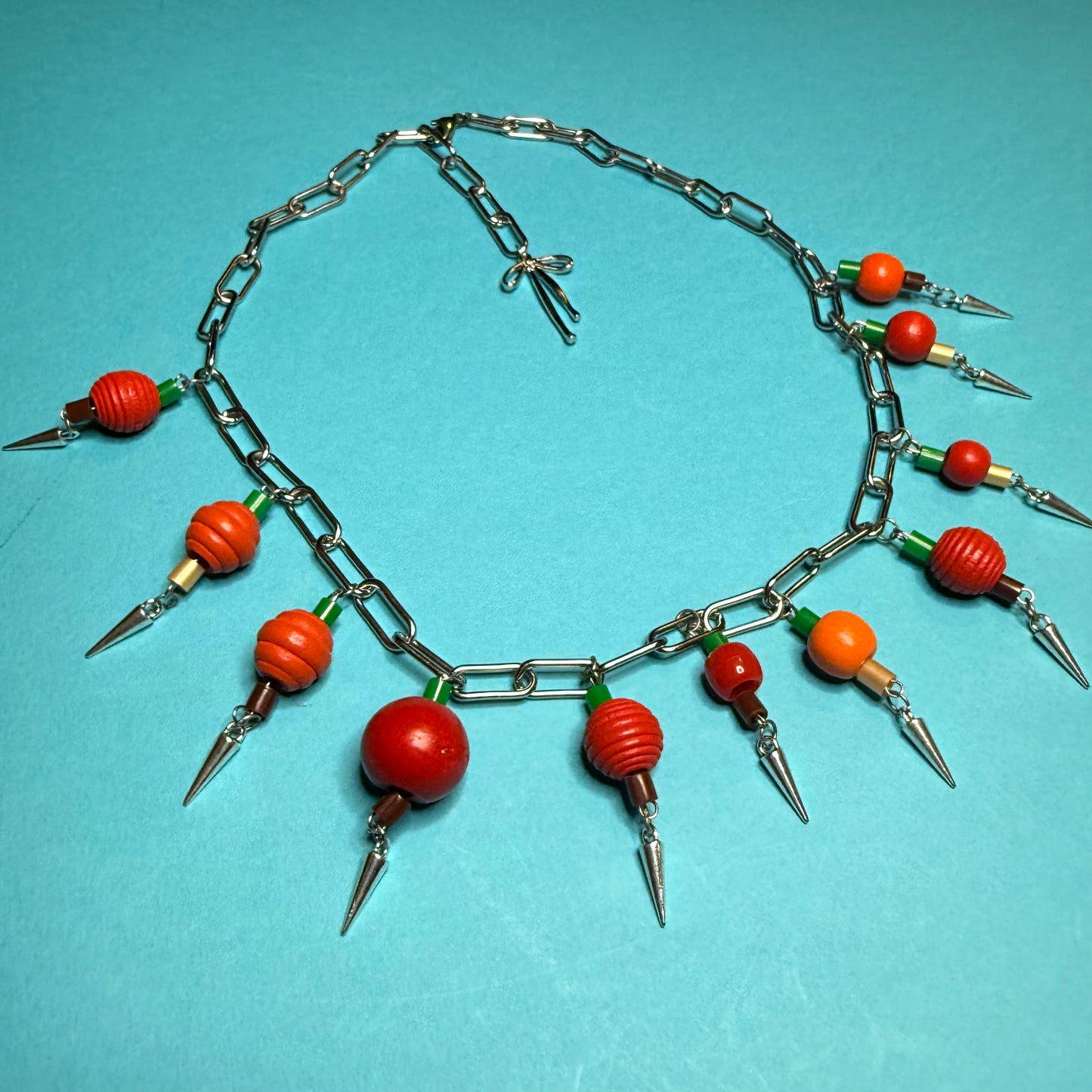 Red berry necklace