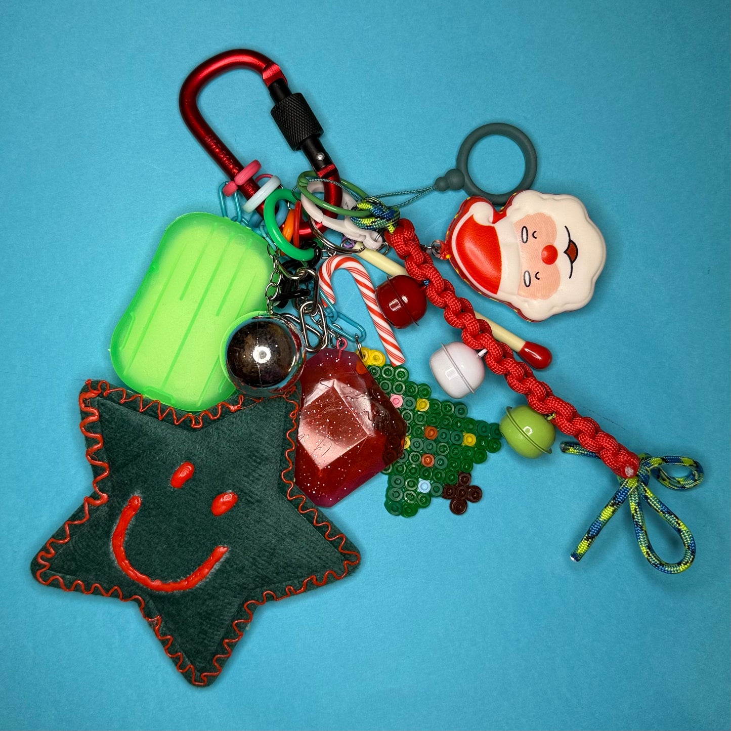 Bag charm and keyring christmas bells