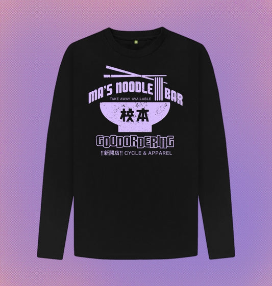 Long Sleeve Ma’s Noodle Bar T-shirt