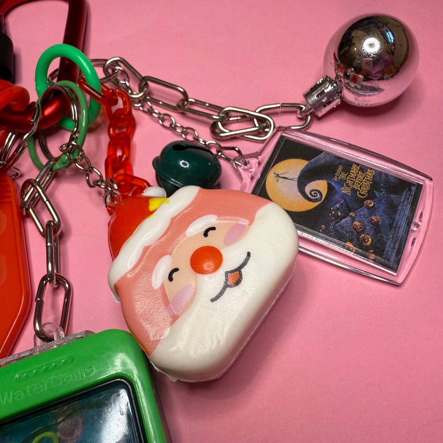 Bag charm and keyring christmas phone game