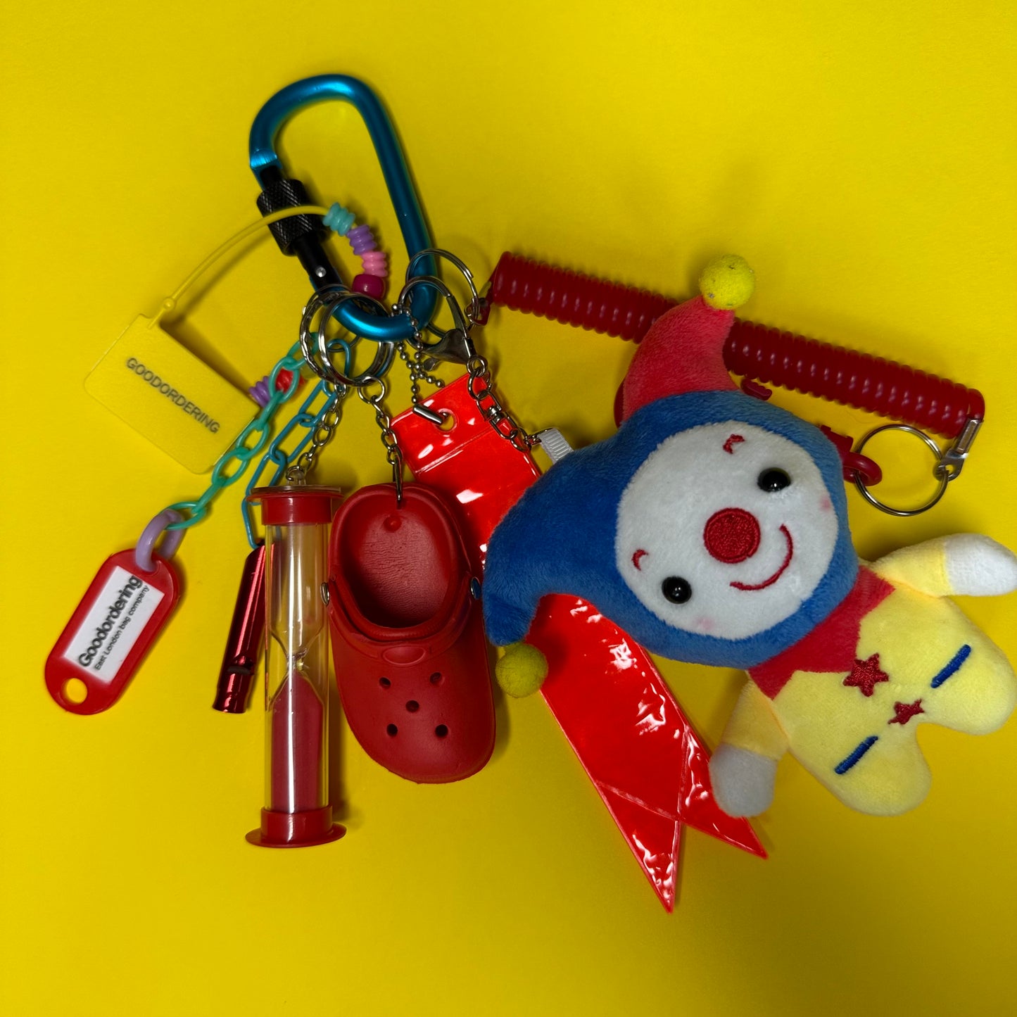 Bag charm and keyring Jester