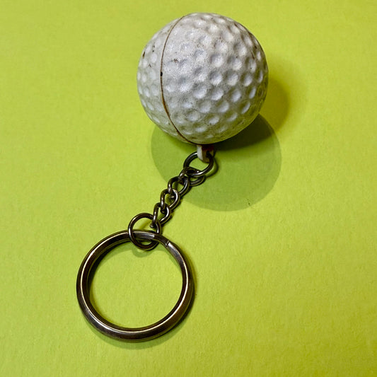Retro vintage 80s golf ball