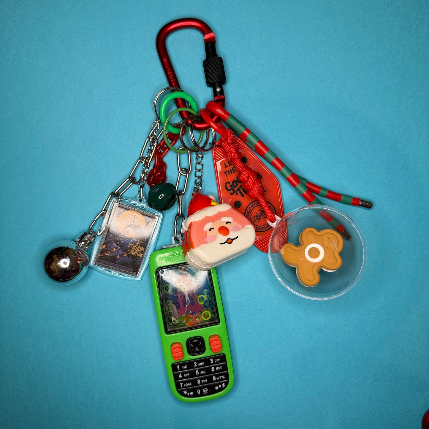 Bag charm and keyring christmas phone game