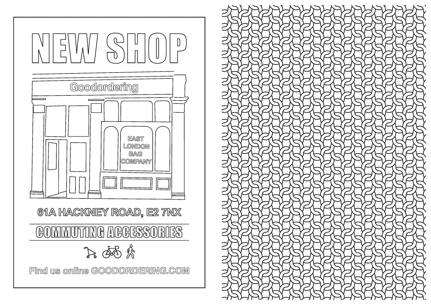Goodordering Colouring Book by Jacqui Ma