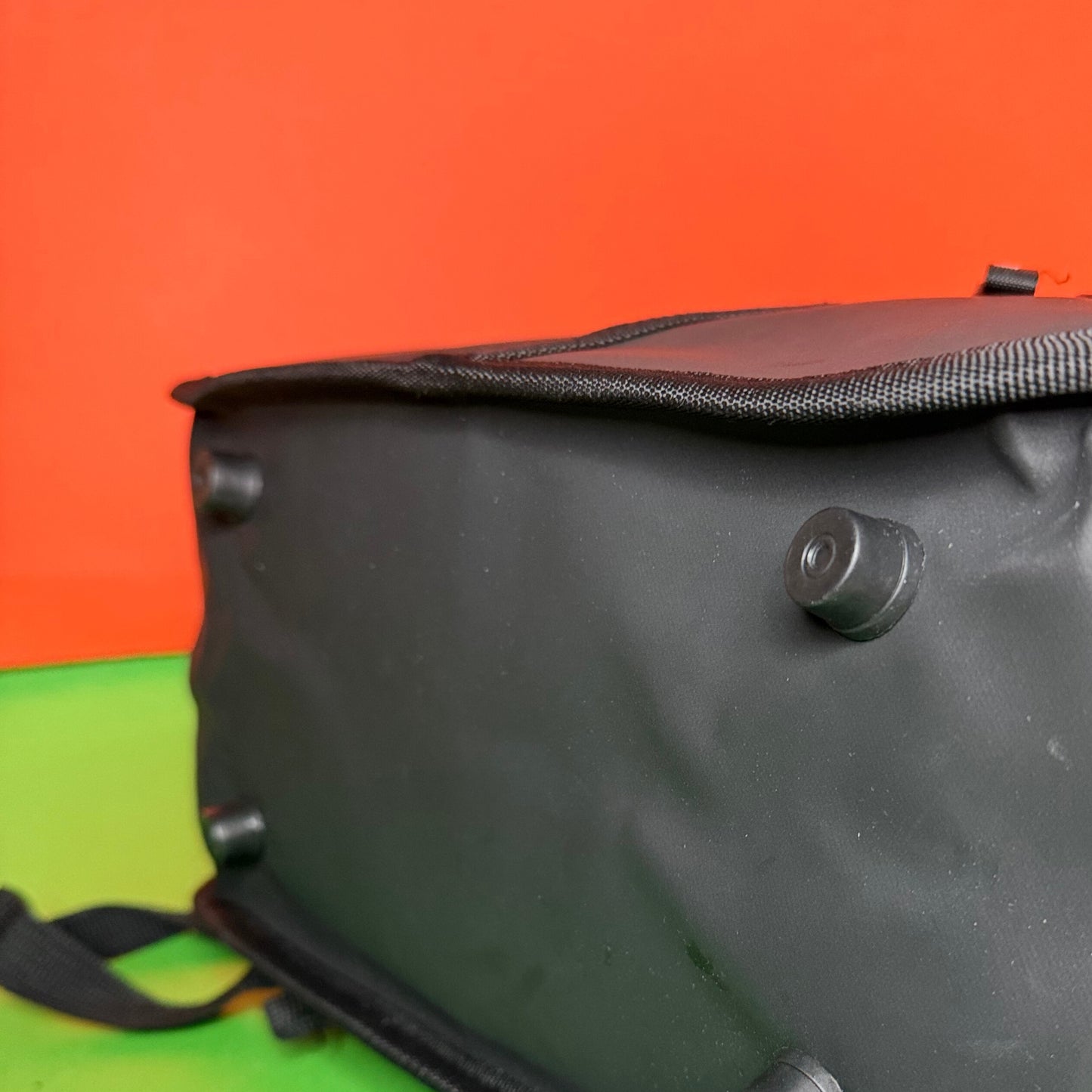 ECO Monochrome Rolltop Backpack Pannier Black 3.0 (pre order)