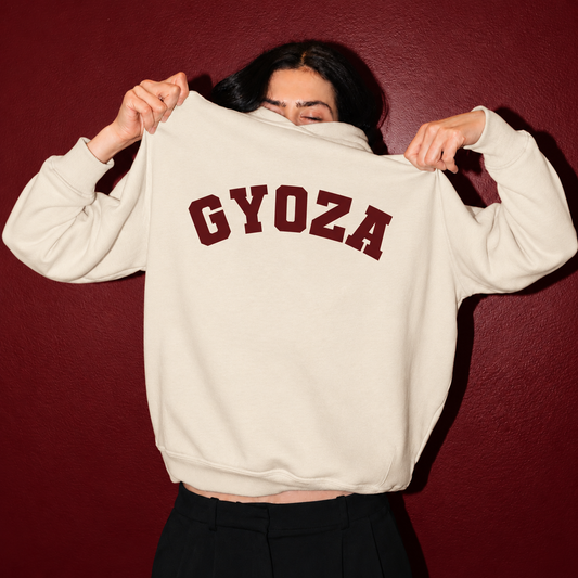 Gyoza oversized organic cotton sweatshirt