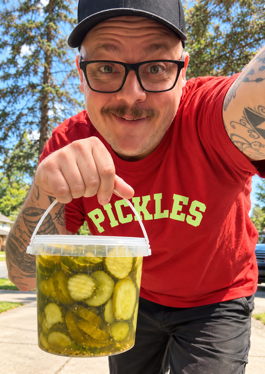 Pickles varsity t-shirt