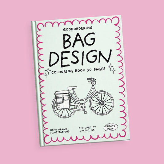 Goodordering Colouring Book by Jacqui Ma
