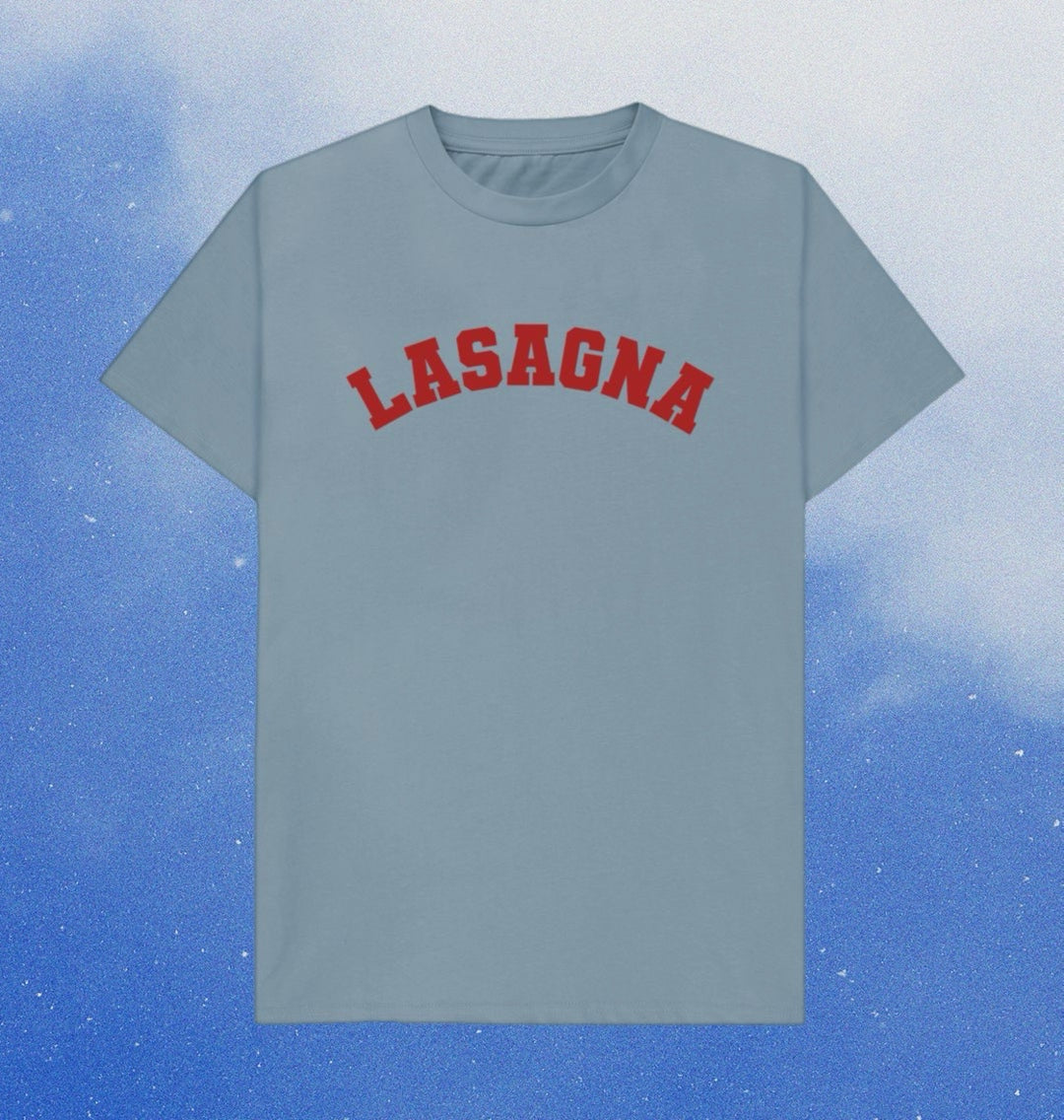 Lasagna varsity t-shirt