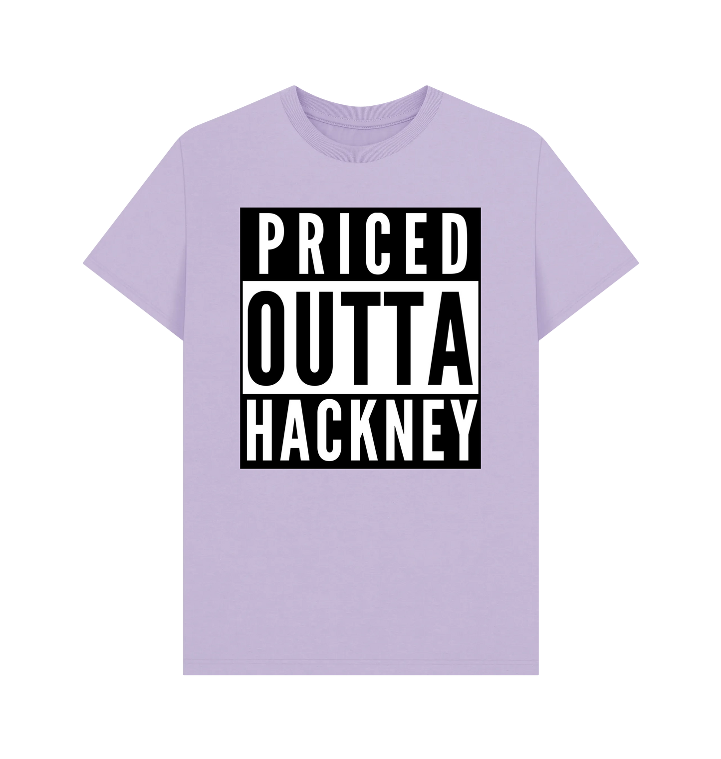 Lilac Printed T-shirt Front