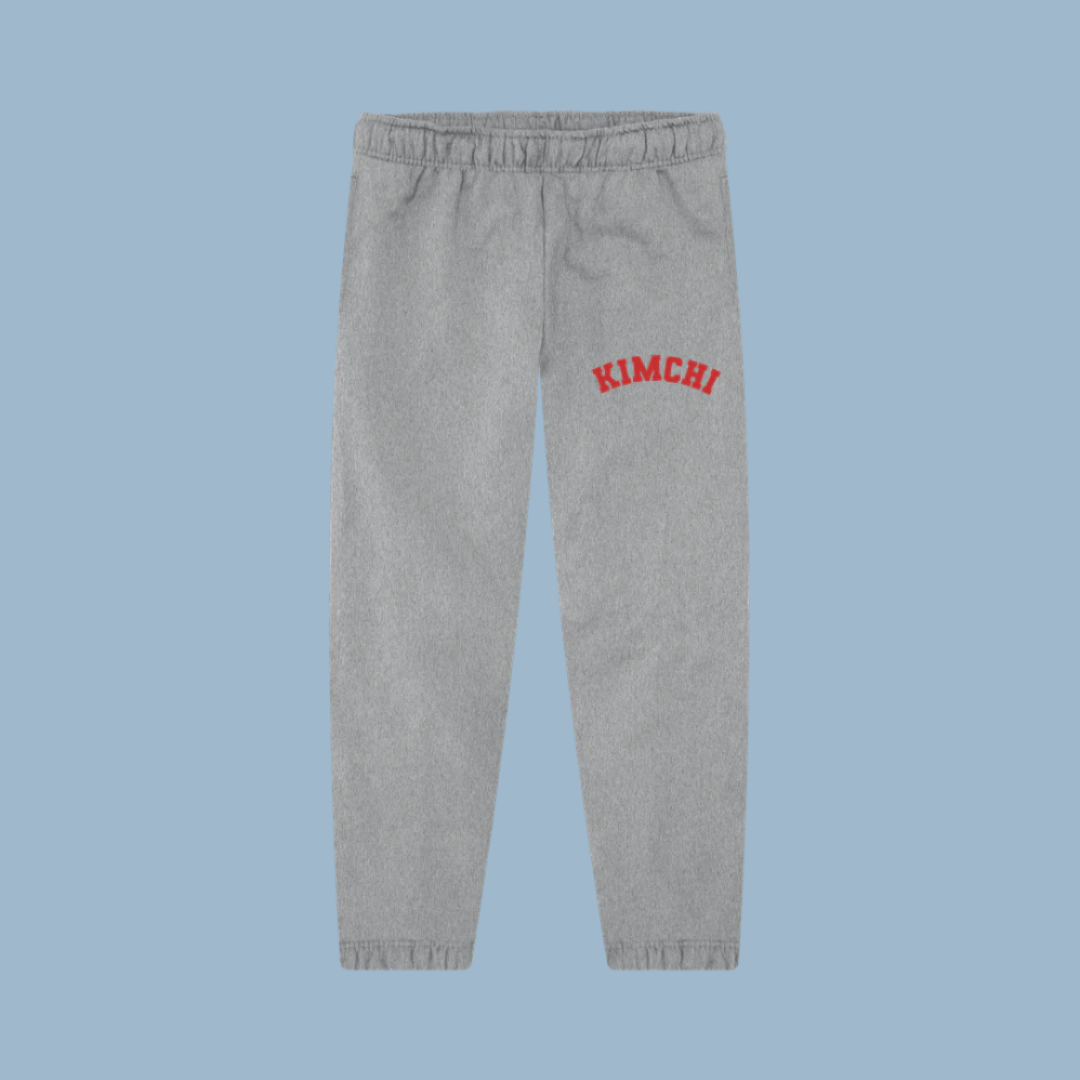 Athletic Grey Kimchi gray sweat pants unisex