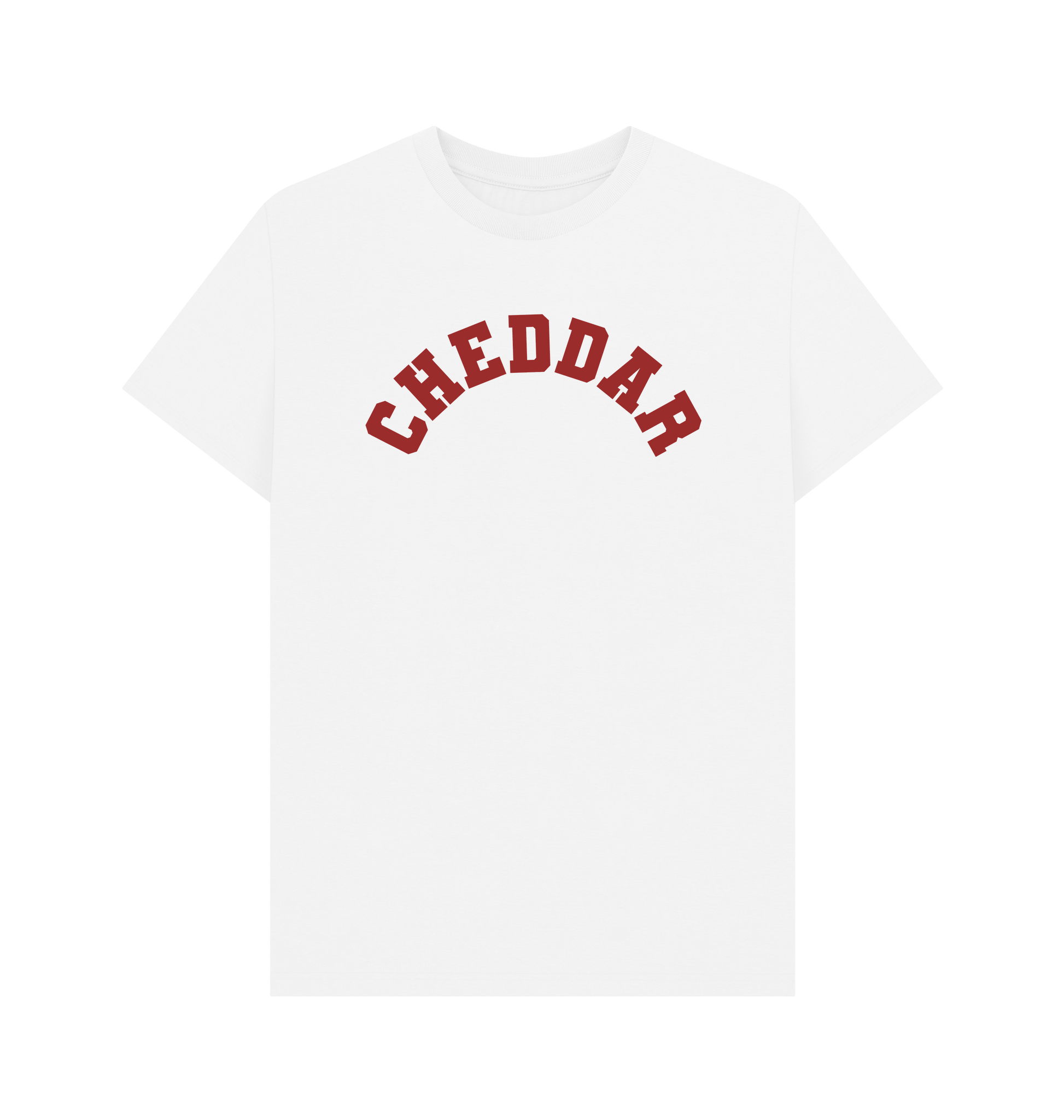 White Printed T-shirt Front