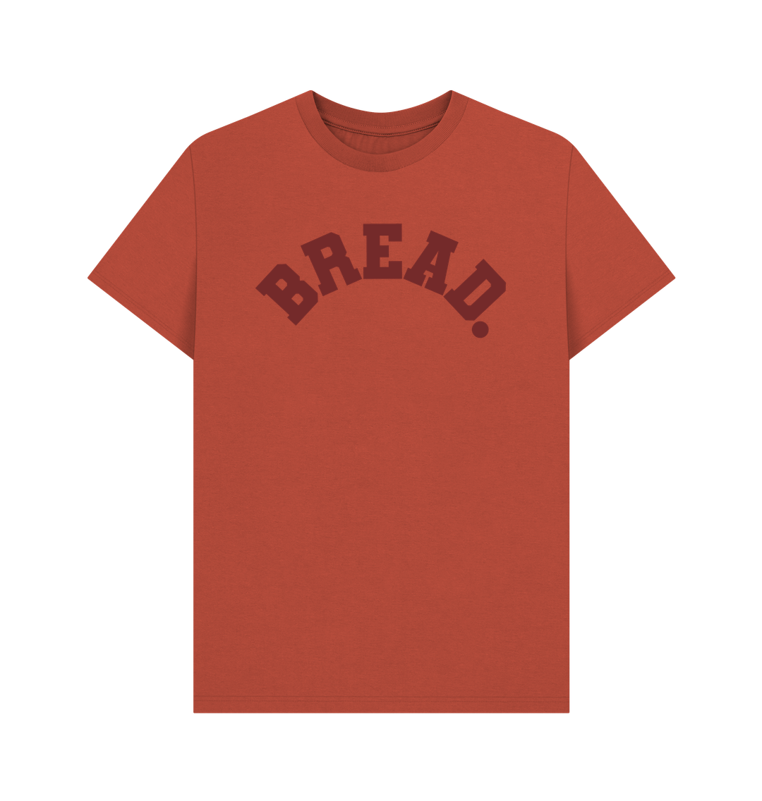 Rust Bread Varsity T-shirt unisex