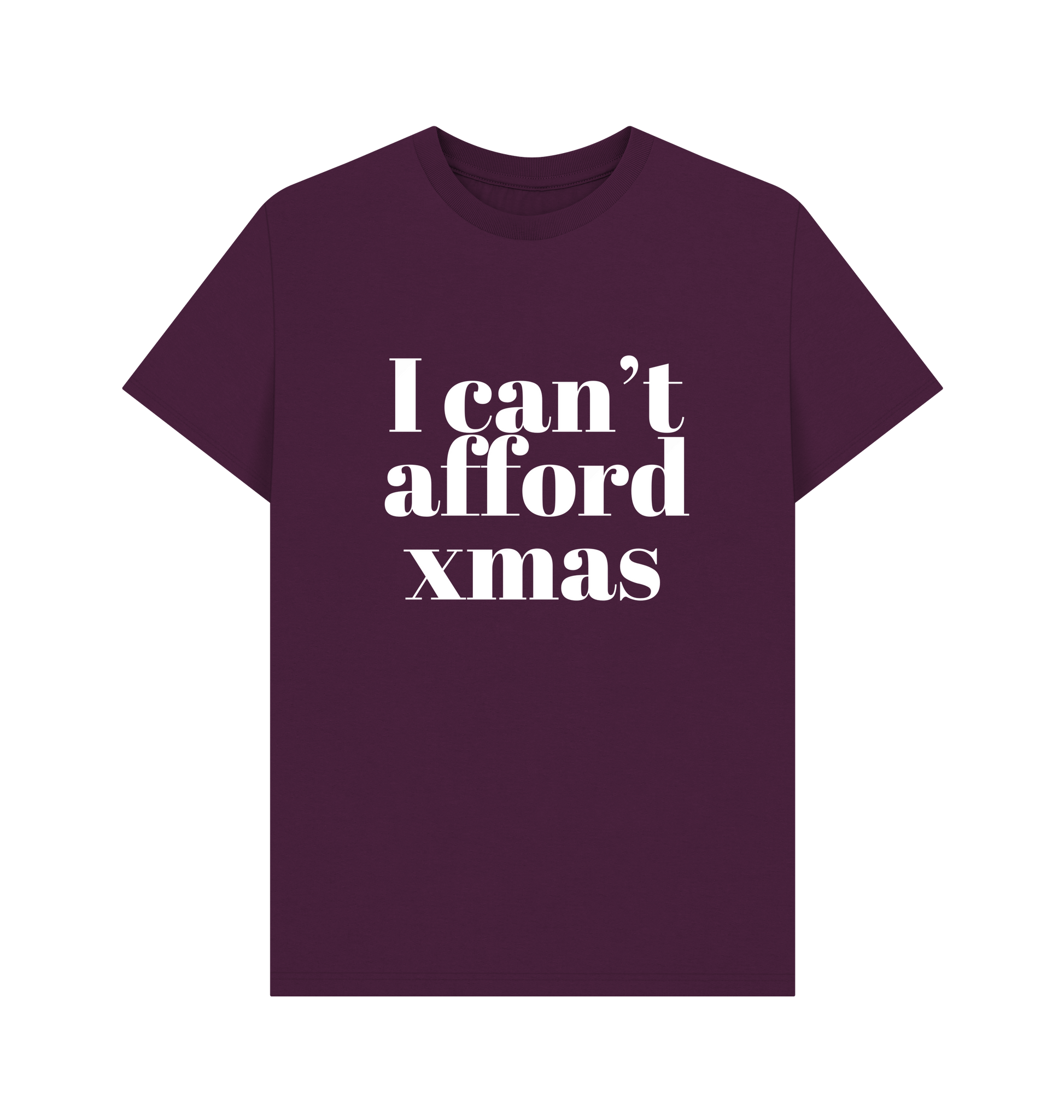 Purple Printed T-shirt Front