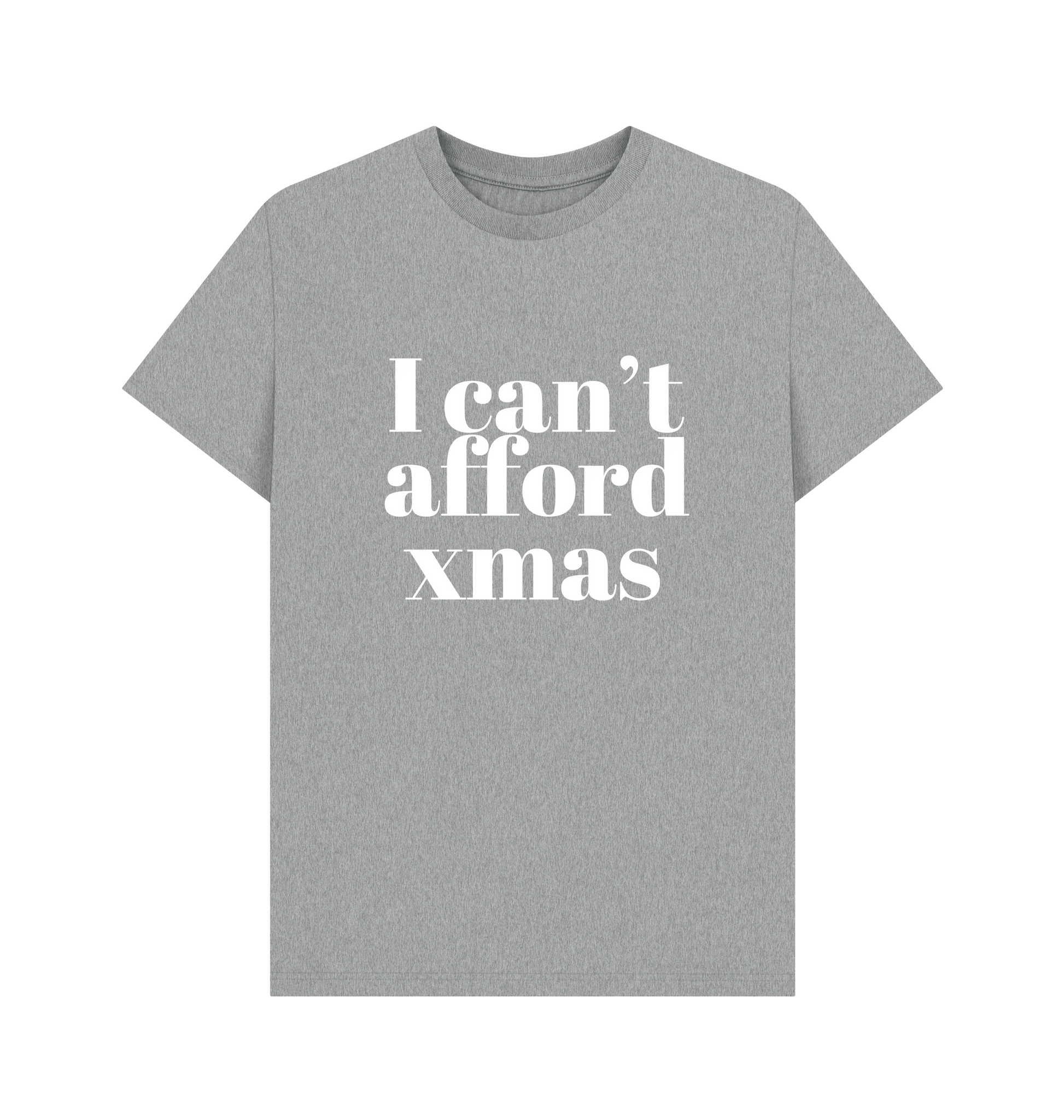 Athletic Grey Printed T-shirt Front