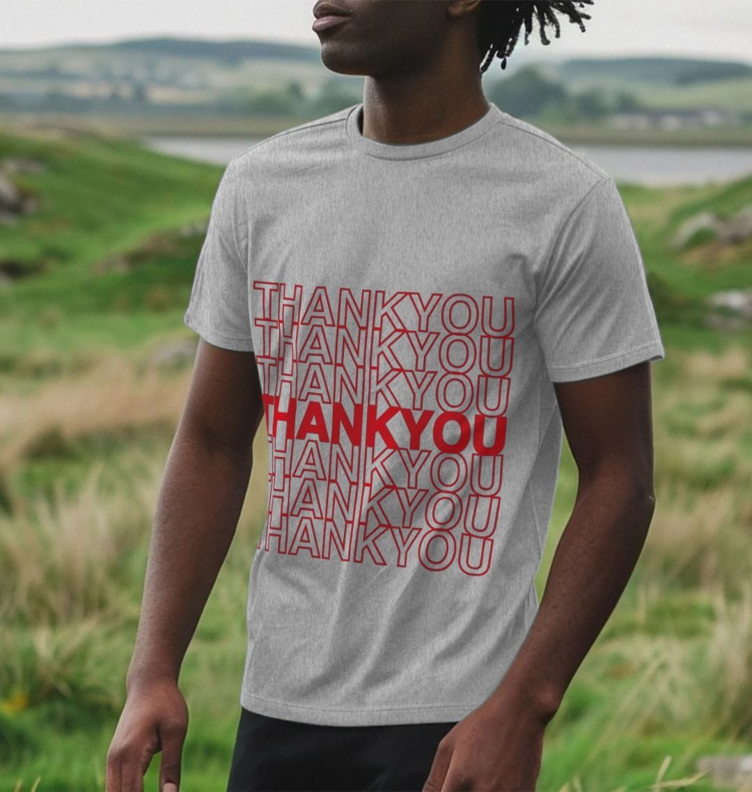 Thank You Text t-shirt