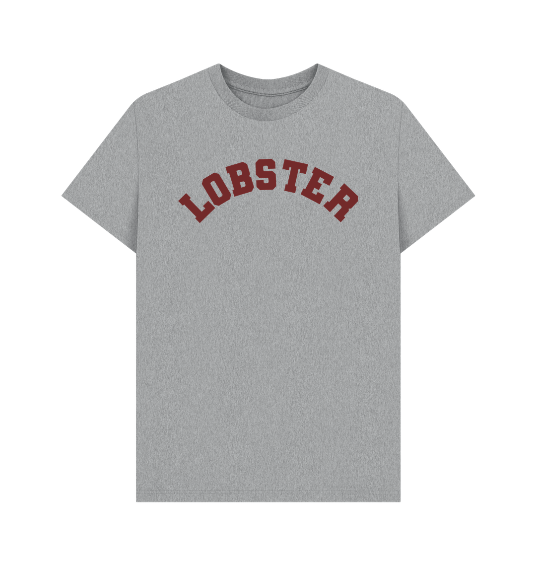 Athletic Grey Lobster Varsity T-shirt