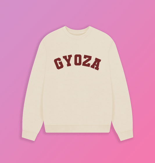 Gyoza oversized organic cotton sweatshirt