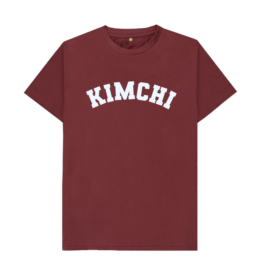 Red Wine Kimchi Varsity T-shirt food lover korean food 