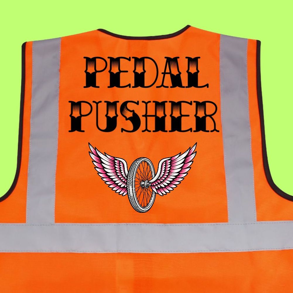 High vis vest Pedal Pusher
