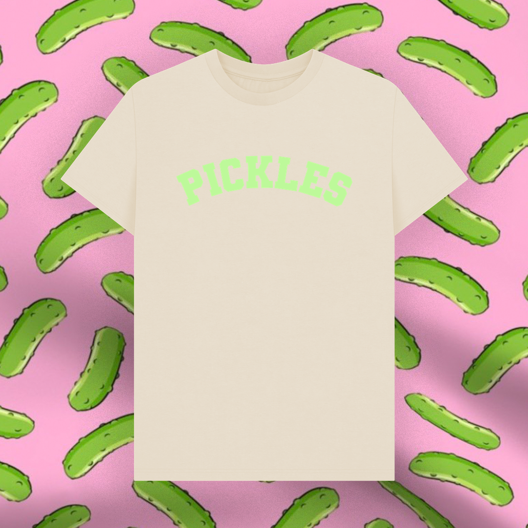 Pickles varsity t-shirt clowncore collection