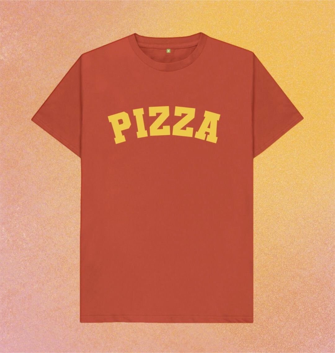 Pizza varsity t-shirt - Goodordering