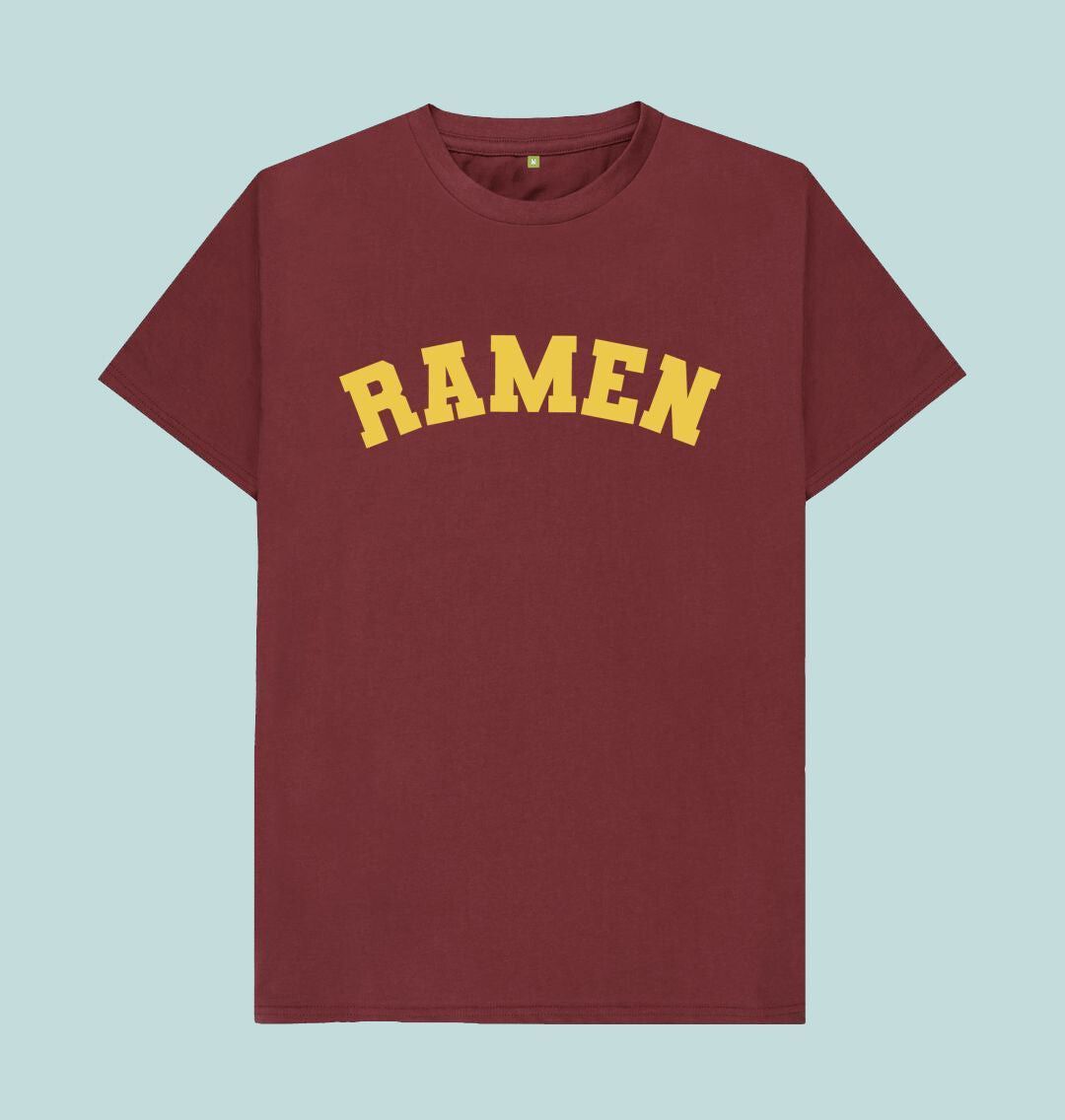 Ramen Varsity T-shirt - Goodordering japanese food motif top 