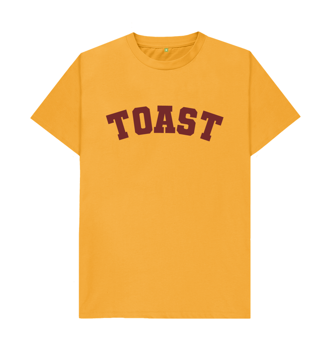 goodordering foodie t-shirts Mustard Toast varsity unisex t-shirt 2
