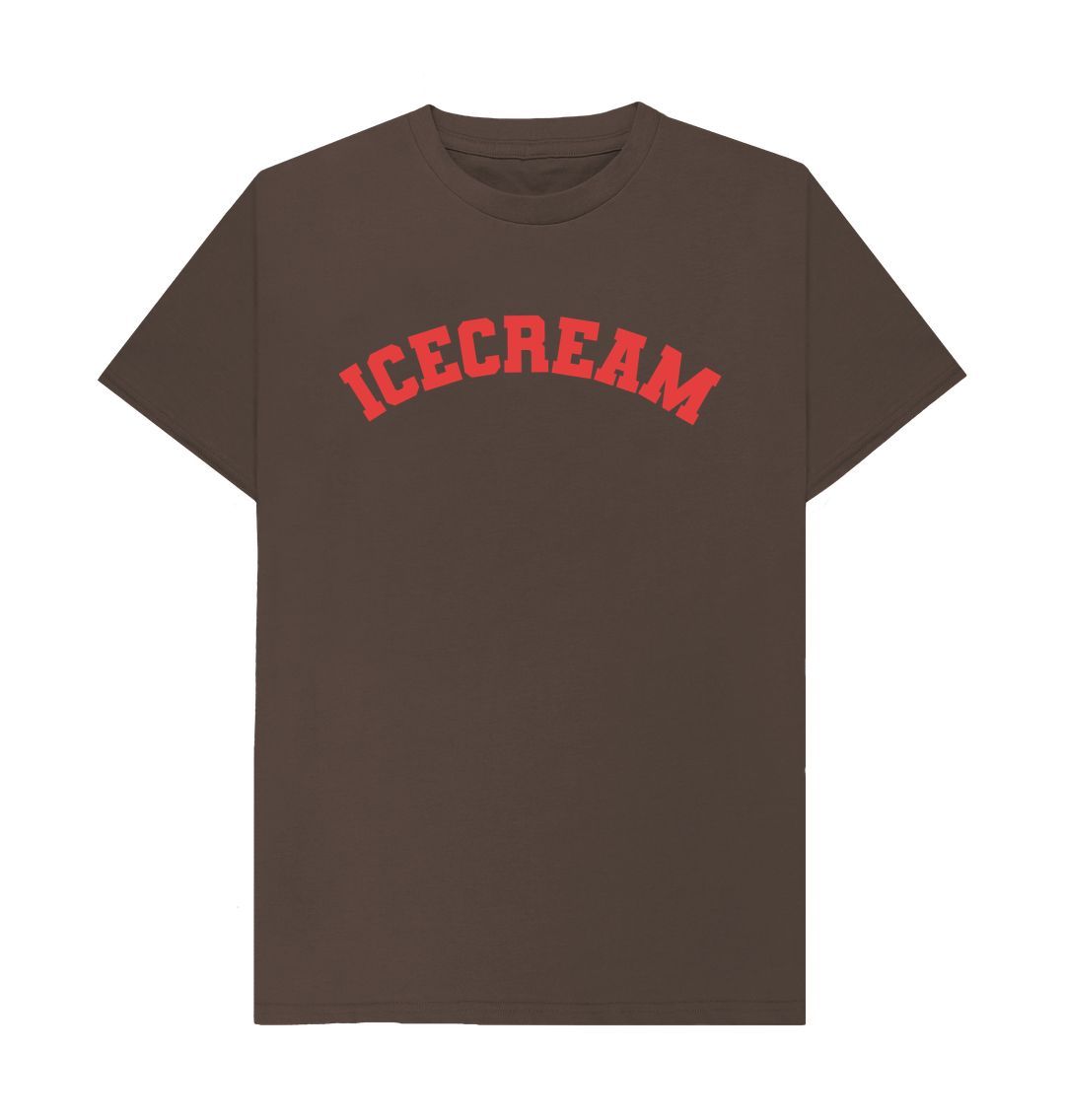 Chocolate Ice Cream Varsity T-shirt