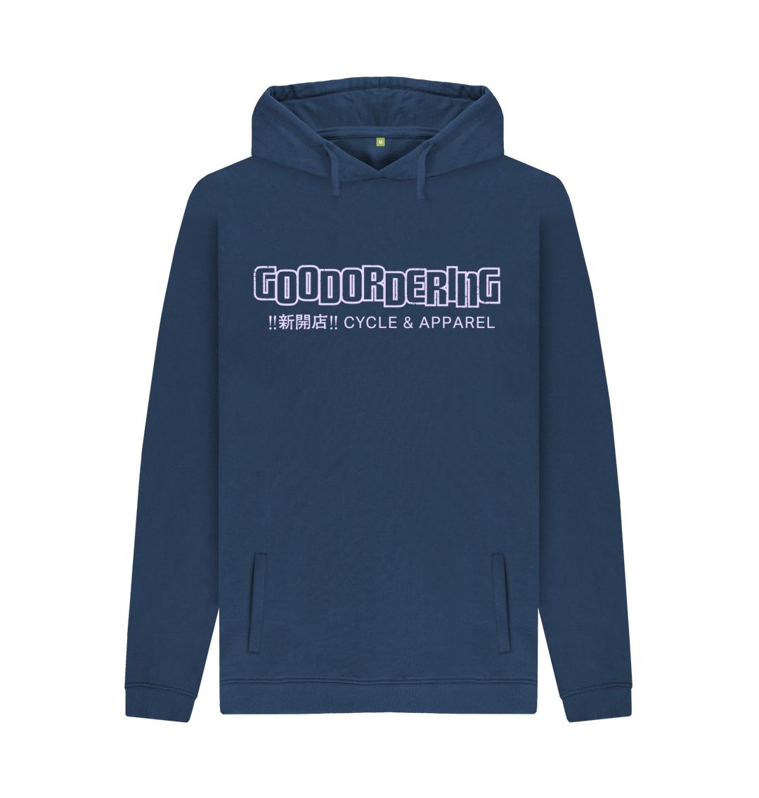 Navy Goodordering Logo Hoodie