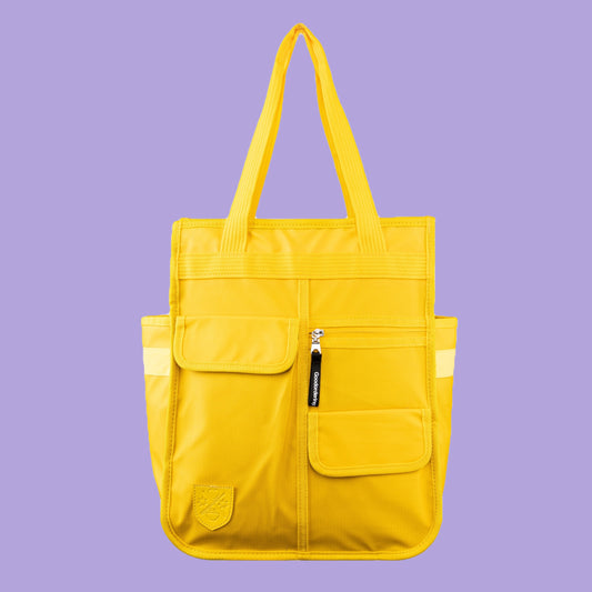 Monochrome Market Shopper Yellow